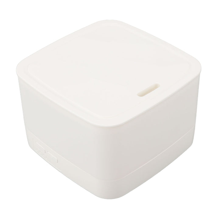 Aroma Diffuser Humidifier with Remote Control USB 5V 800mL RGB 7 Color Light Colorful Humidifier for Bedroom White
