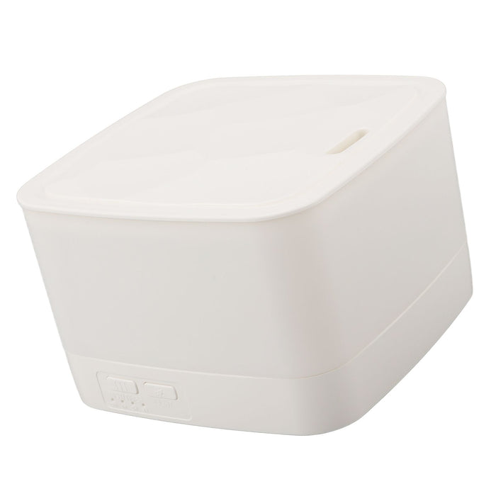 Aroma Diffuser Humidifier with Remote Control USB 5V 800mL RGB 7 Color Light Colorful Humidifier for Bedroom White