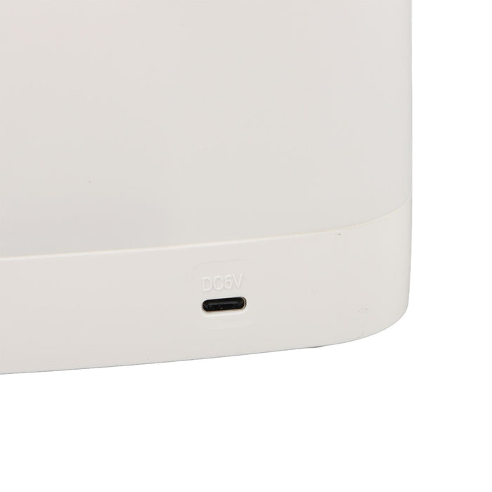 Aroma Diffuser Humidifier with Remote Control USB 5V 800mL RGB 7 Color Light Colorful Humidifier for Bedroom White