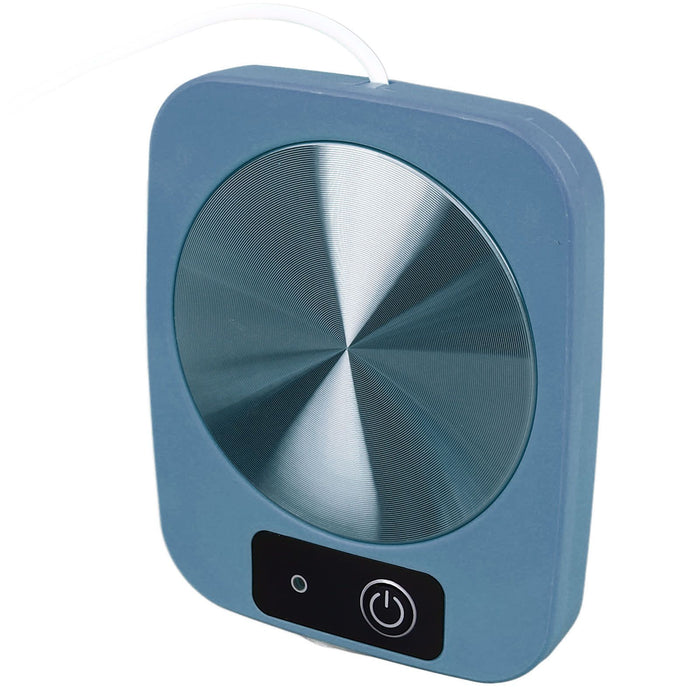 Coffee Warmer Smart Constant Temperature USB Powered Portable Mug Warmer for Office Travel Home Blue