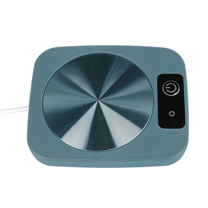Coffee Warmer Smart Constant Temperature USB Powered Portable Mug Warmer for Office Travel Home Green