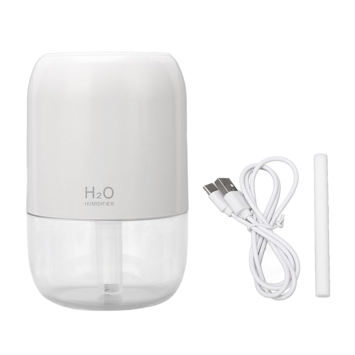 200ml Aromatherapy Diffuser Aroma Diffuser Aromatherapy Machine Mist Humidifier with 7 Colorful Ambient Lights for Household Bedroom Car Desktop White