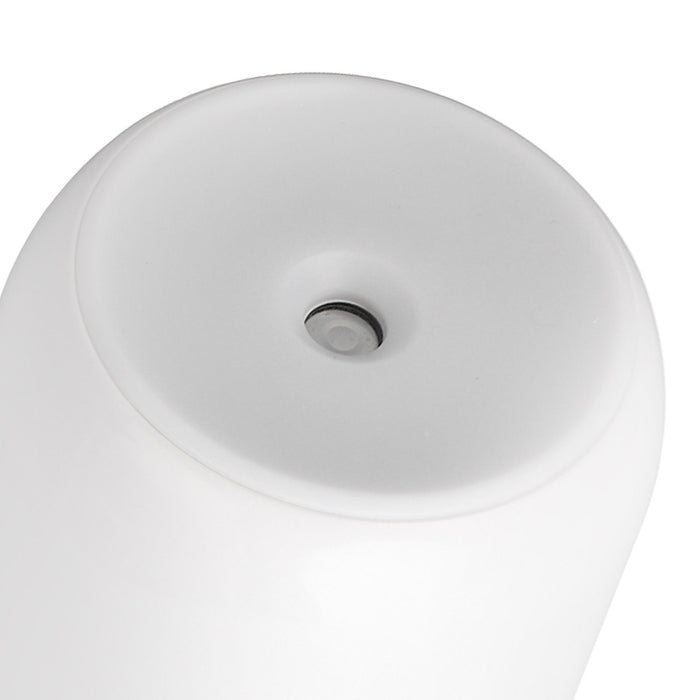 200ml Aromatherapy Diffuser Aroma Diffuser Aromatherapy Machine Mist Humidifier with 7 Colorful Ambient Lights for Household Bedroom Car Desktop White