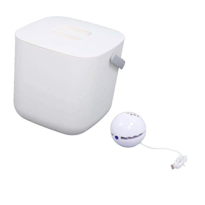 Mini Sink Dishwasher Portable Auto Shutdown Efficient USB Dish Washing Machine for Home Kitchen White Bucket
