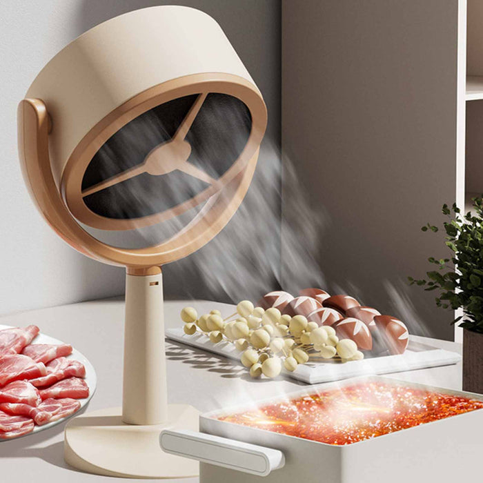 Portable Range Hood Efficient Filtration Strong Adsorption Low Noise Rechargeable Portable Kitchen Exhaust Fan for Family Dinner Outdoor Barbecue