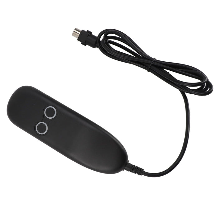 Electric Sofa Controller 2 Button Massage Sofa Controller Recliner Chair Handset for Home Theater Straight 5 Pin