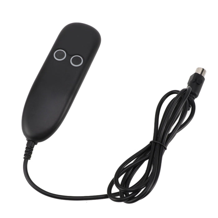 Electric Sofa Controller 2 Button Massage Sofa Controller Recliner Chair Handset for Home Theater Straight 5 Pin