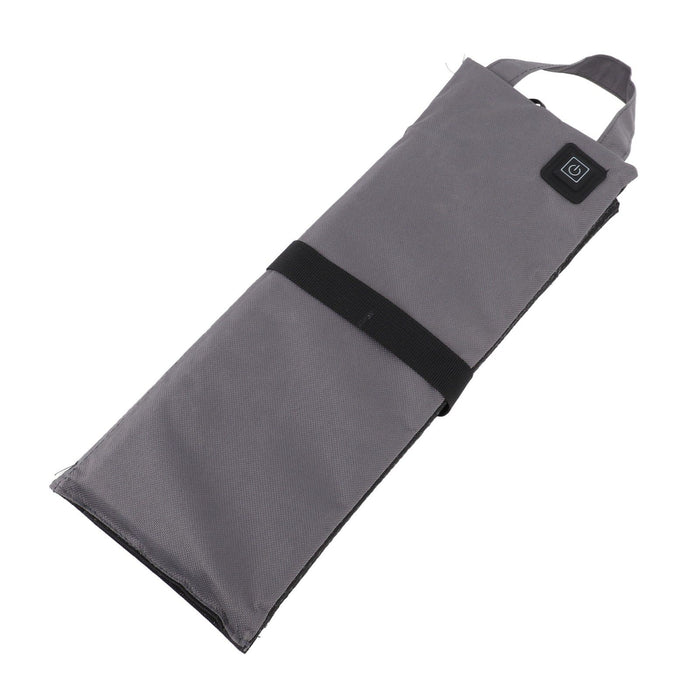 Heated Chair Cushion 3 Temperature Adjustable USB Warm Chair Pad Portable Foldable Heated Cushion for Office Fishing Stadium