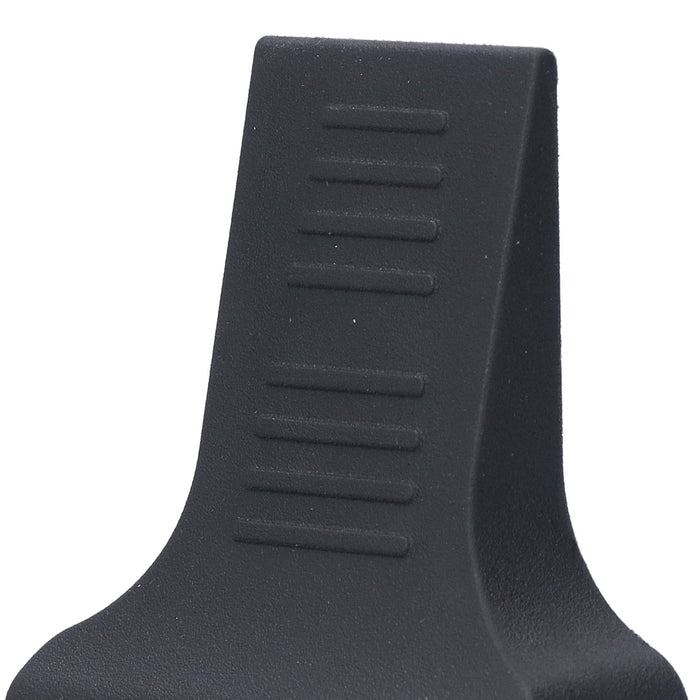 4Pcs Casters Stoppers V Shape Anti Sliding Furniture Wheel Cups for Sofas Beds Chairs Cabinets Black