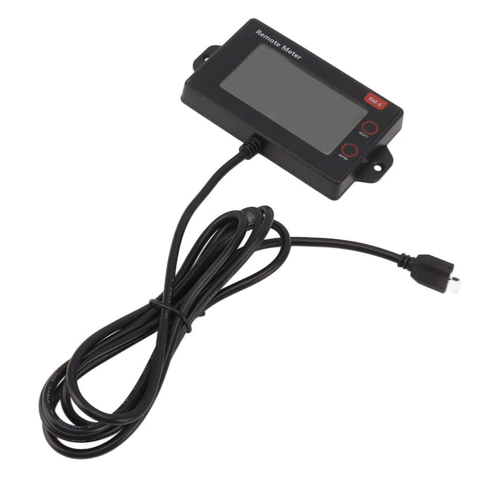 RM 6 External LCD Screen Controller External LCD Screen for Easier Access to Complete Operational Data