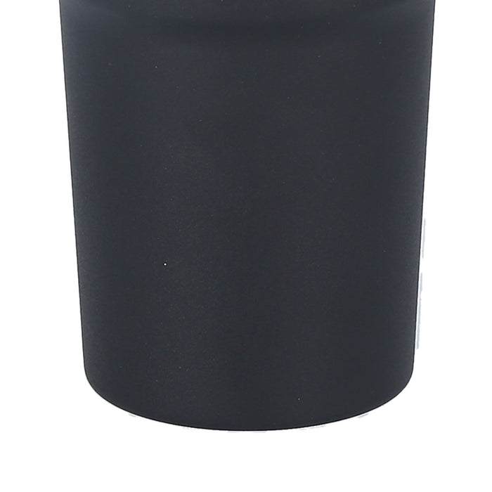 Car Ashtray ABS Portable Cylinder Shape Ash Tray with Blue LED Light for Travel Office