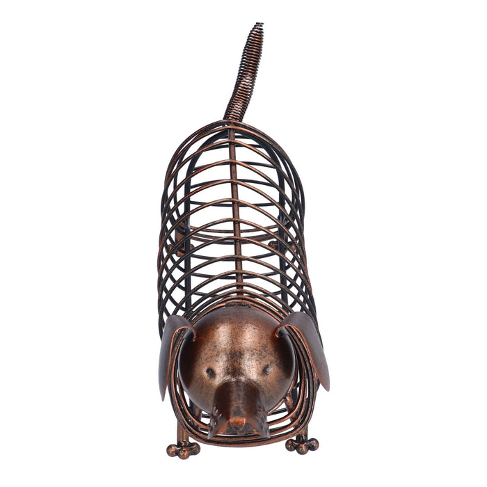 Wine Cork Jar Home Metal Cork Storage Tank Home Decoration Crafts for Living Room