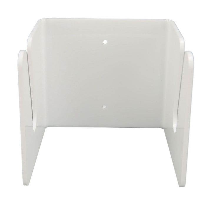 Skateboard Wall Mount Acrylic Display Storage Holder Hanger Home Decoration for Indoor White