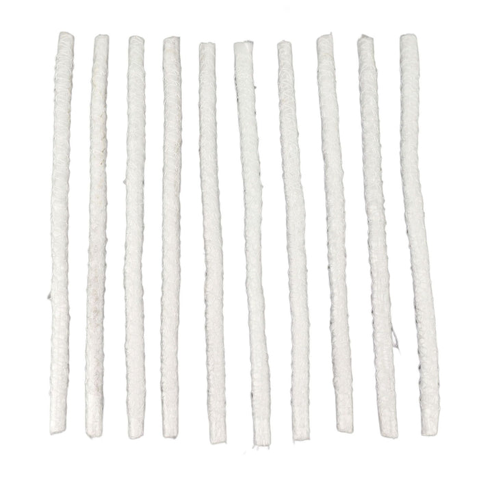 10 PCS Wicks Torch Replacement 13.78in Tiki Torch Fiberglass Wicks for Patio Lighting Garden Lights