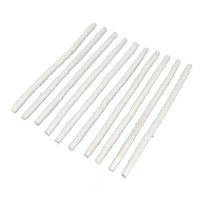 10 PCS Wicks Torch Replacement 13.78in Tiki Torch Fiberglass Wicks for Patio Lighting Garden Lights