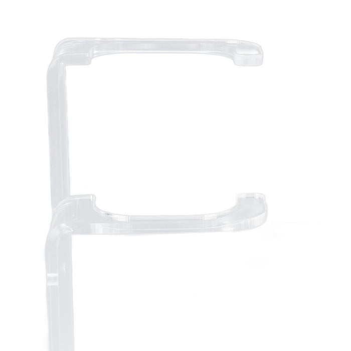 Lightsaber Wall Mount Stand Acrylic Stable Wall Mounted Lightsaber Display Rack for Home Bedroom Transparent