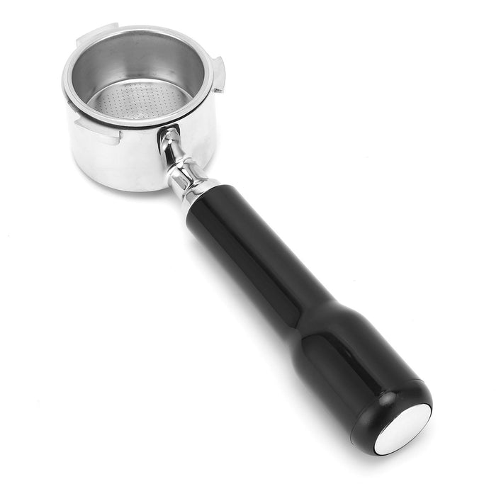 Coffee Bottomless Portafilter Stainless Steel Filter Holder Basket Replacement Tool Coffee Machine Accessory51mm Black