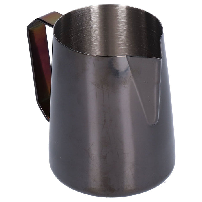 600ml Stainless Steel Coffee Pitcher Coffee Milk Frothing Cup Steaming Pitcher with Pointed MouthWithout Label