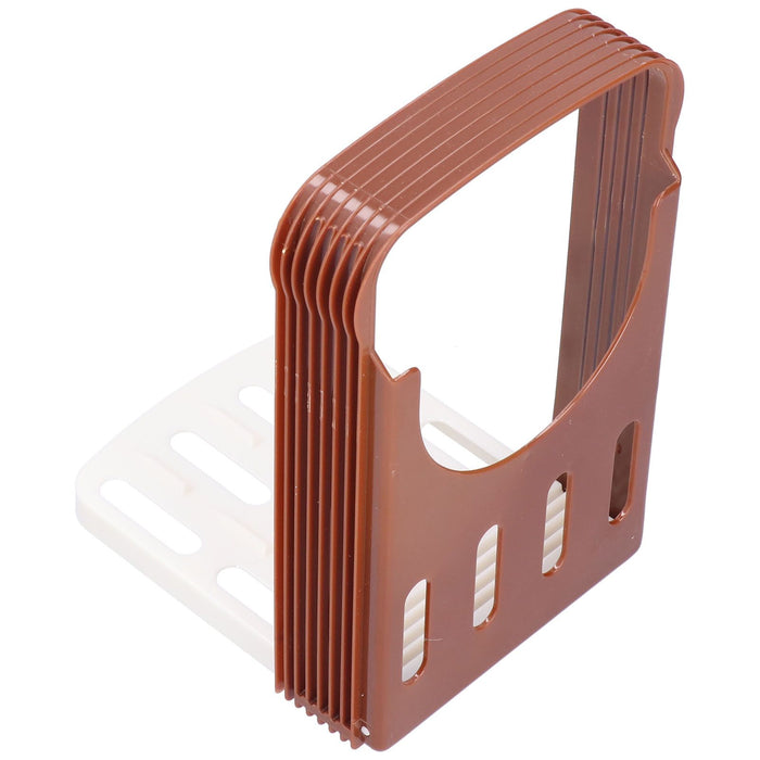 Bread Cutter ABS Foldable Adjustable Toast Slicing Cutting Machine Kitchen Accessory Coffee