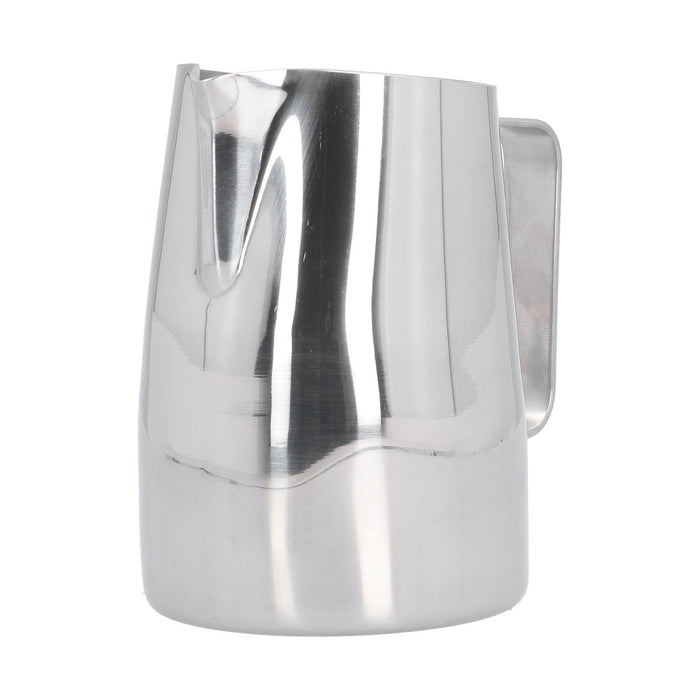 400ml 304 Stainless Steel Coffee Jug Oblique Mouth Milk Frothing Jug for Home Kitchen