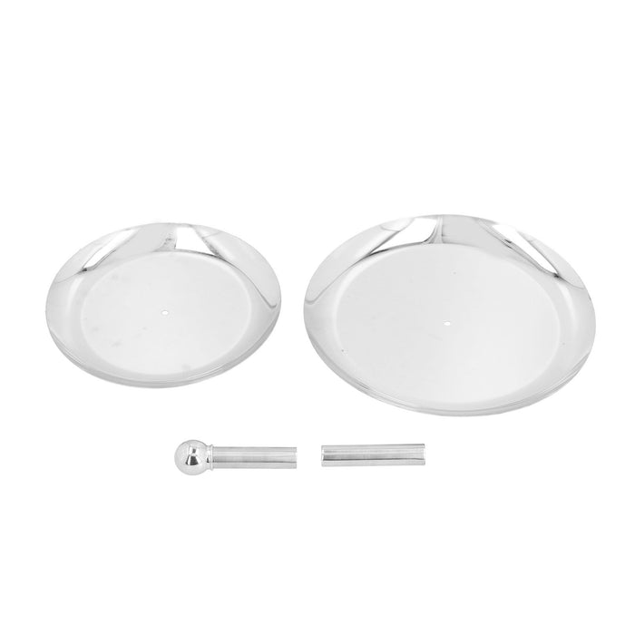 Fruit Tray Stainless Steel 2 Layers Multifunctional Durable Self Service Cupcake Stand for Home Hotel