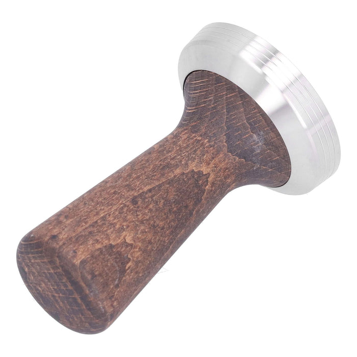 58mm Tamper Tool Black Walnut 304 Stainless Steel Portable Coffee Tamper for Home Coffee Shop