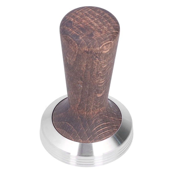 58mm Tamper Tool Black Walnut 304 Stainless Steel Portable Coffee Tamper for Home Coffee Shop