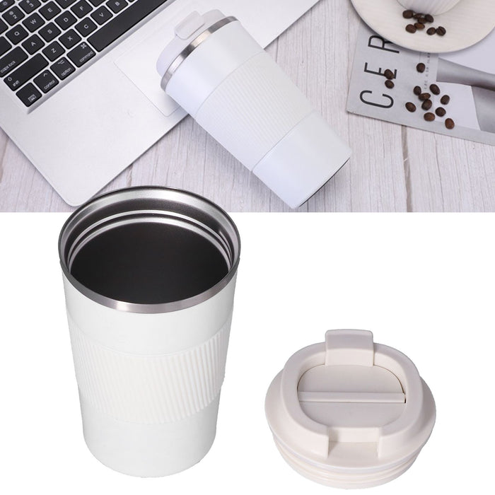 380ML Thermal Travel Mug Insulated Cup Portable Stainless Steel Vacuum Coffee Mug for Outdoor CarCoffee Cup