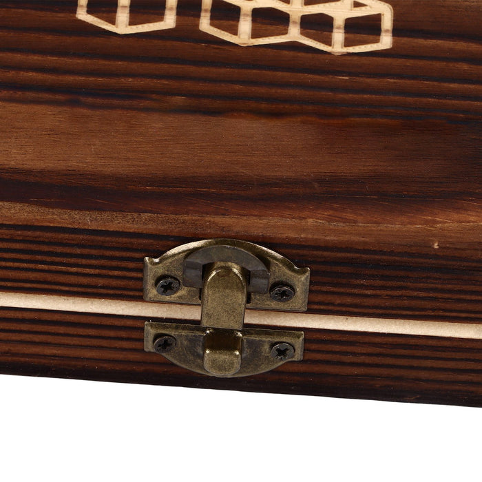 Whisky Stones Cube Shaped Granite Chilling Whiskey Rocks Set Recyclable Quick Drying Whisky Stones with Pine Box