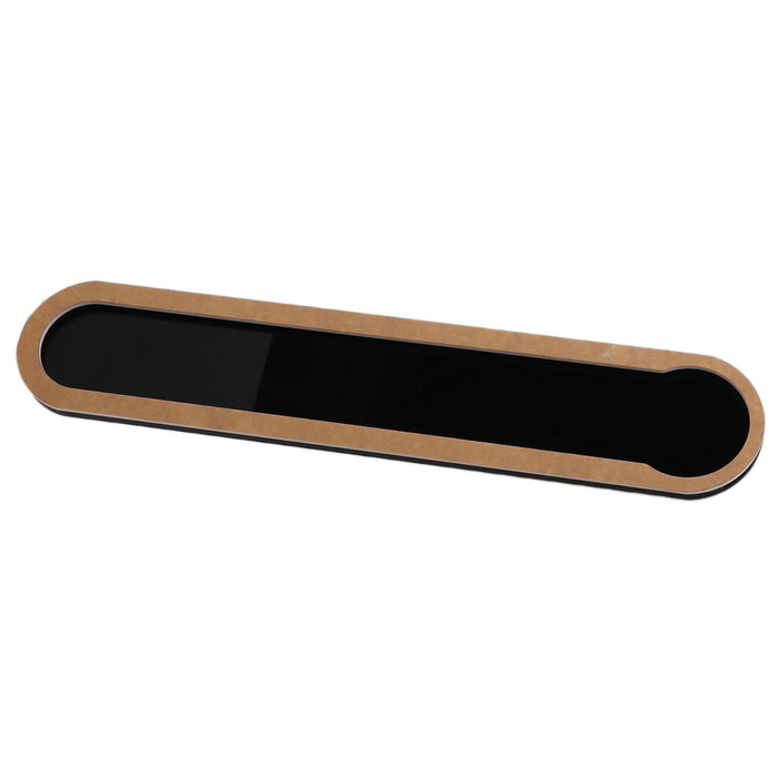 Coffee Capsule Holder Acrylic Holds 6 Capsule Black Wall Hanging Coffee Capsule Storage Rack for Kitchen Cabinet