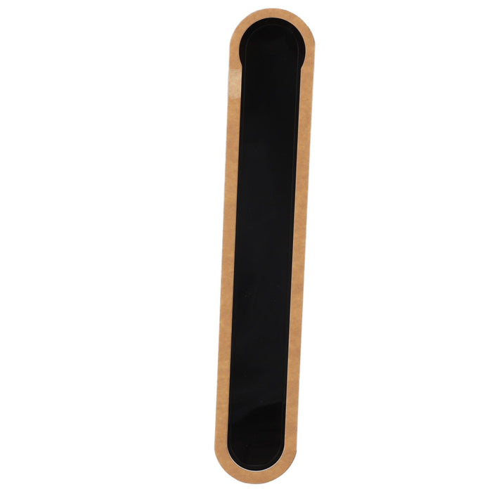 Wall Mount Coffee Capsule Holder Punch Free Black Acrylic Coffee Pod Wall Organizer for 7 Coffee Pods