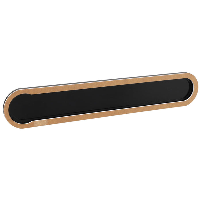 Wall Mount Coffee Capsule Holder Punch Free Black Acrylic Coffee Pod Wall Organizer for 7 Coffee Pods