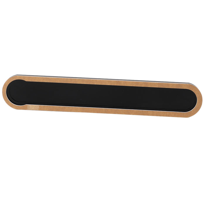Wall Mount Coffee Capsule Holder Punch Free Black Acrylic Coffee Pod Wall Organizer for 7 Coffee Pods