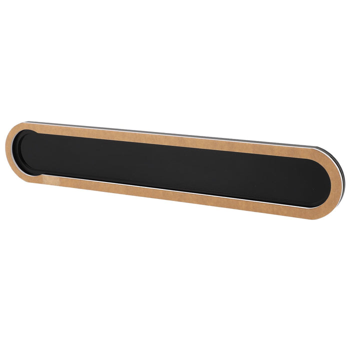 Wall Mount Coffee Capsule Holder Punch Free Black Acrylic Coffee Pod Wall Organizer for 7 Coffee Pods