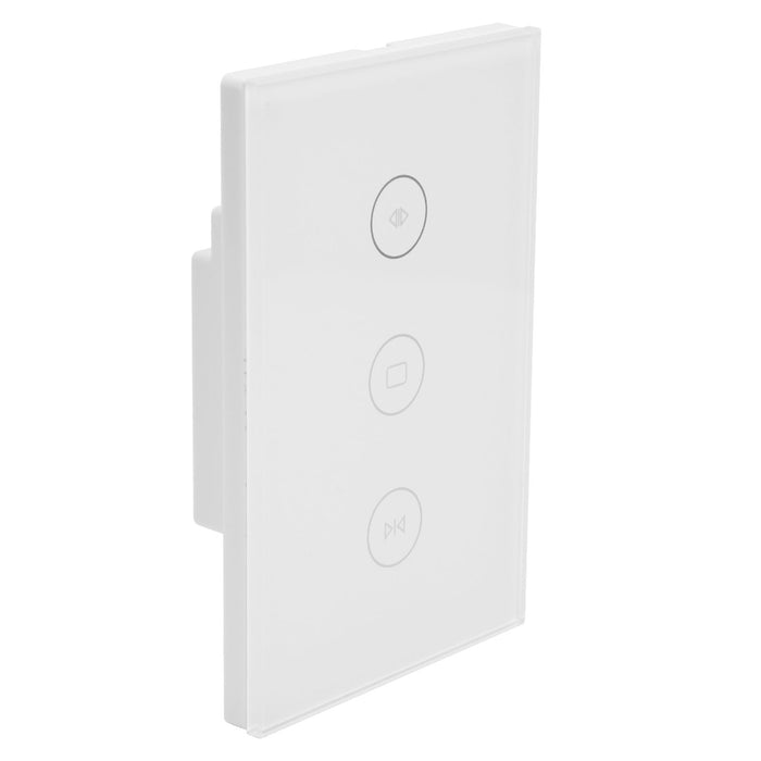 WiFi Curtain Switch Smart Touch Switch Wireless Remote Control Window Switch US 100‑240V