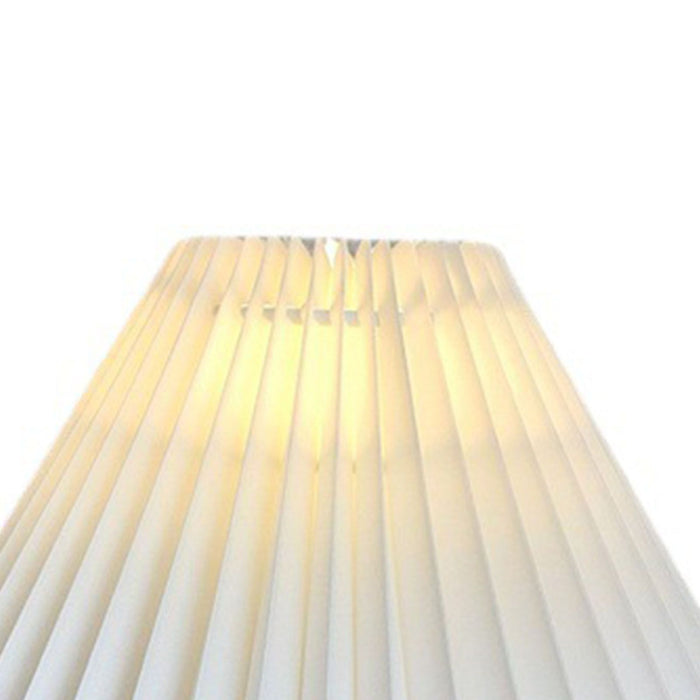 Small Table Lamp Bedside Nightstand Mini Lamp for Bedroom Living Room Side Table Rattan Pleated Aesthetic Vintage Lamp