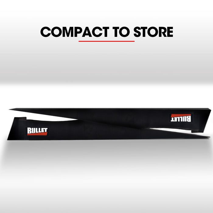 BULLET 2 x 3T Heavy-Duty Low Profile Car Service Ramps