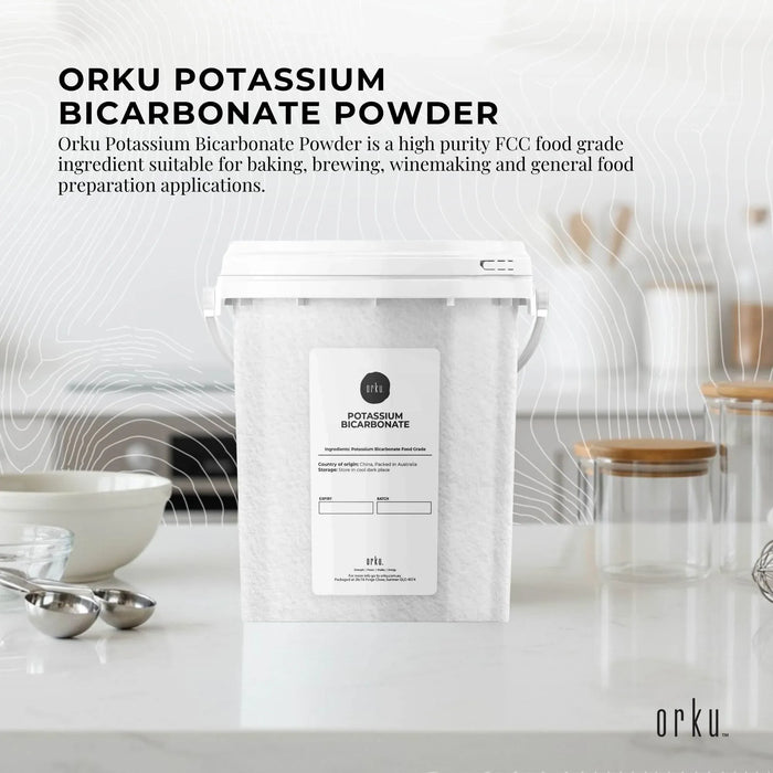 1.3Kg Organic Potassium Bicarbonate Powder Tub Food Grade FCC for Brewing Baking
