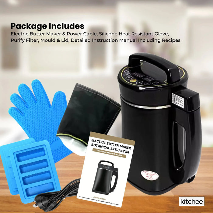 Kitchee Electric Butter Oil Herbal Infuser & Extractor + Decarboxylator Machine