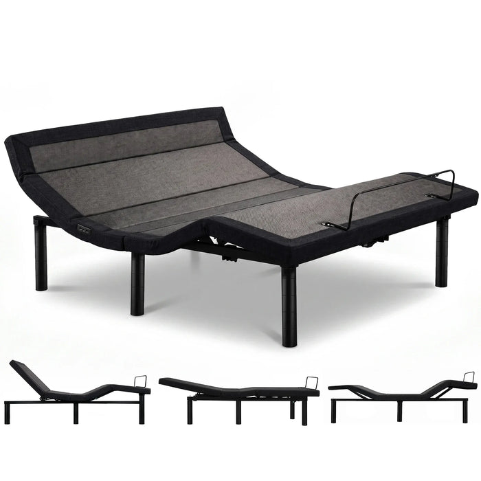 Therapedic Kinetic Advance Adjustable Queen Bed Base with Head Tilt