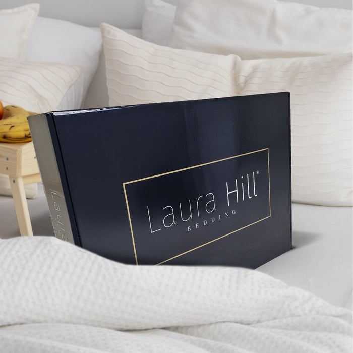 Laura Hill Mink Blanket Queen Size Double-sided Soft Plush Bed Faux Throw Rug 220 X 240cm (pink)