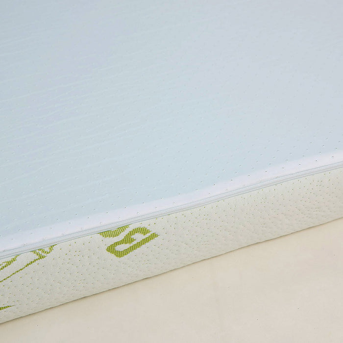 Laura Hill Cool Gel Memory Foam Mattress Topper Bamboo Fabric Cover Double