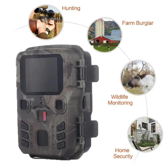 24mp Wifi Hunting Camera with Bluetooth & Night Vision