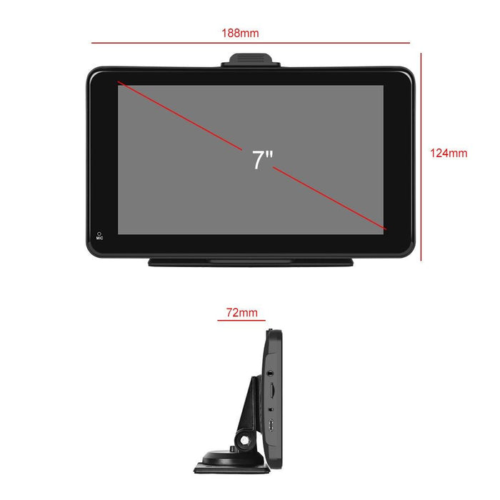 7 Inch Hd Smart Screen With Wireless Carplay & Android Auto + Camera