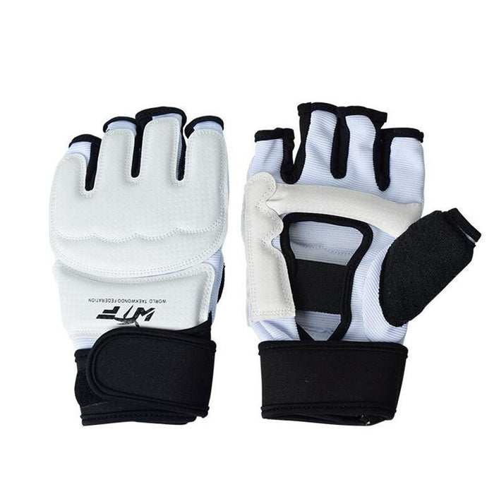 Adults Half Finger Sandbag Training Boxing Gloves - Pu Leather For Fitness And Sparring