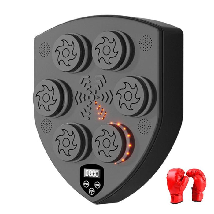 Target Boxing Machine For Smart Sandbag Training - Boxing Target + Adult Gloves