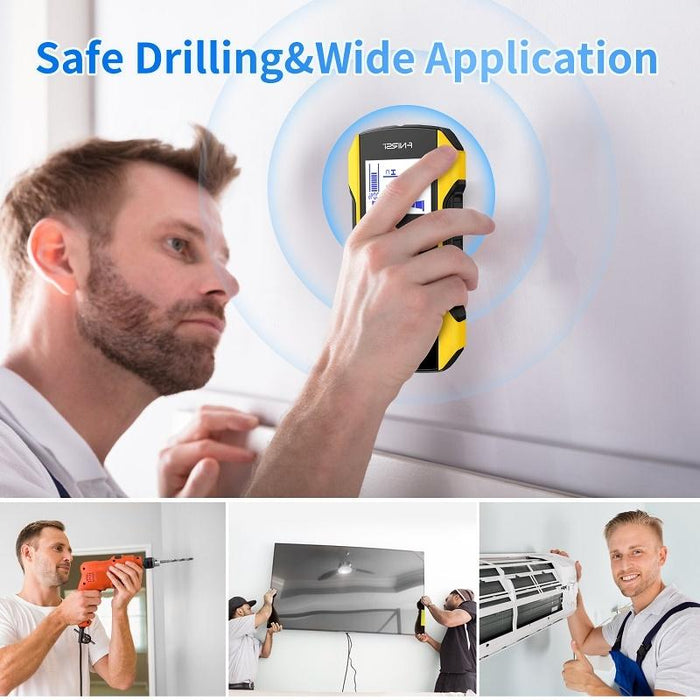 Multifunctional Wall Wire Detector - Load-bearing Dark Line Scanner