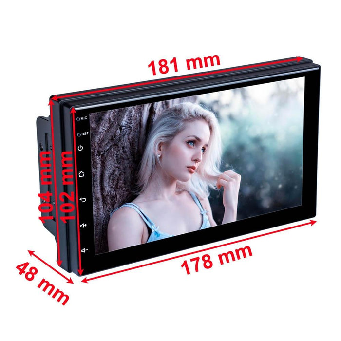 7 Inch Carplay Mp5 Player + 12 Light Camera - C7001