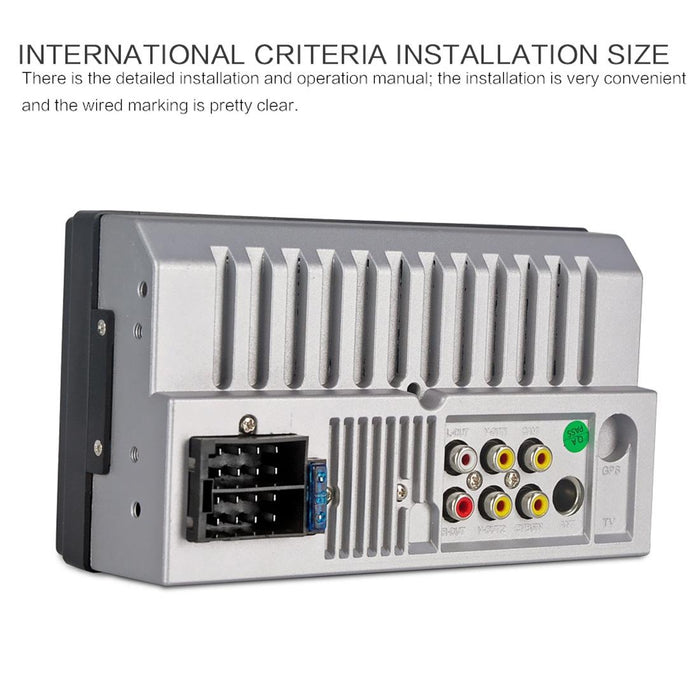 7 Inch Hd Touch Car Radio W / Bluetooth Remote Rearview Camera 6800 Module Fm / Tf / Usb