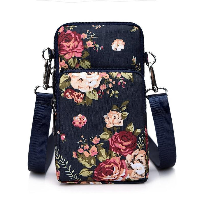 Animal Park Mini Crossbody Phone Wallet With Arm Band - Aquarius